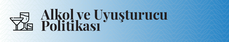 ITT Logistics Alkol ve Uyuşturucu Politikası